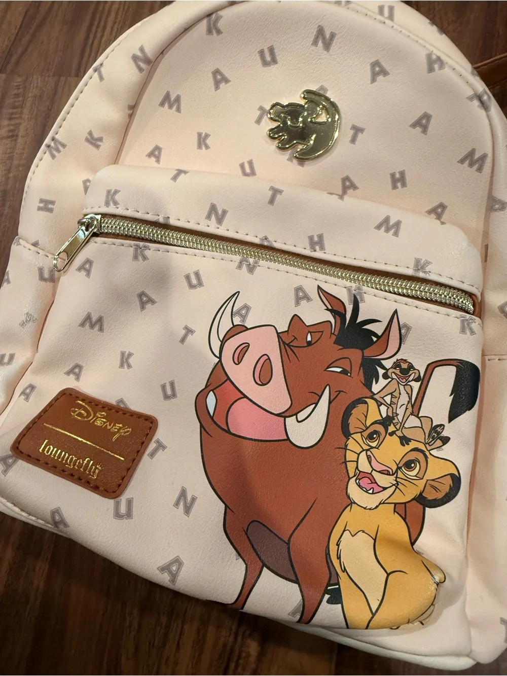 Loungefly Disney The Lion King Mini Backpack Hakuna Matata Simba Timon Pumbaa